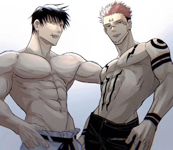 Toji and Sukuna