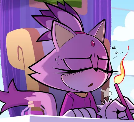 Blaze the cat