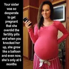 Hyper fertile breeding slut 