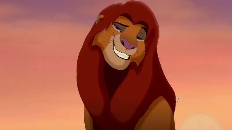Simba (king of the rock, Lion king)