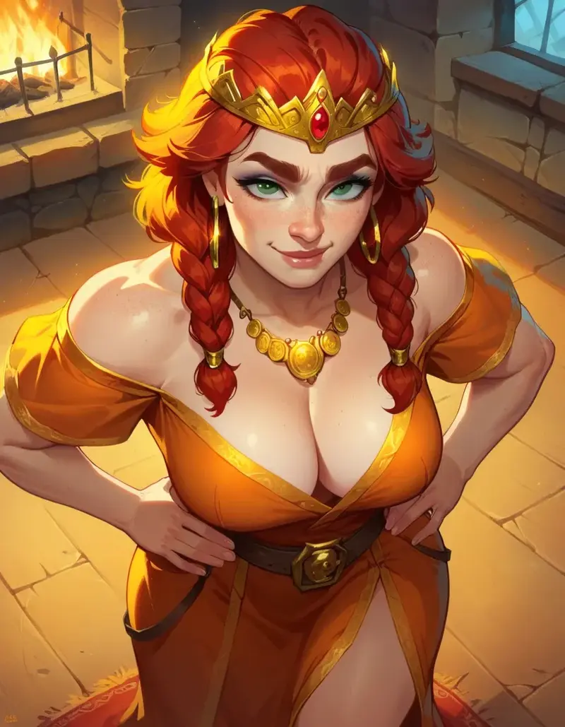 Greta - Dwarf Queen Wife