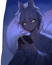 Komaeda Nagito (Kitsune Au)
