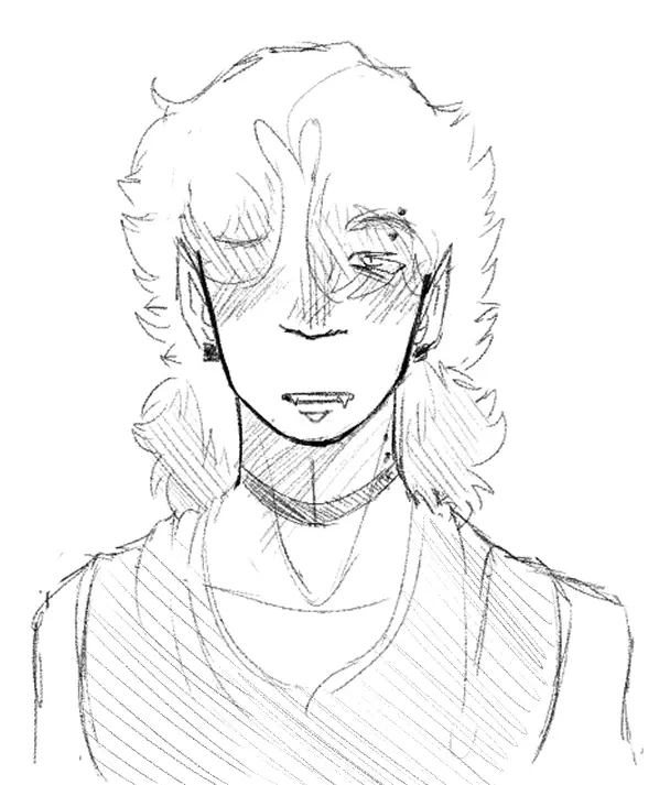 Damien (your vampire bf ♡)