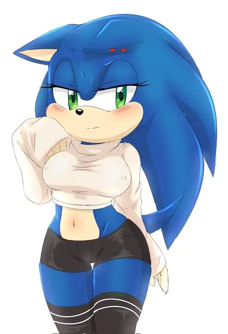 Sonica the hedgehog(NSFW)