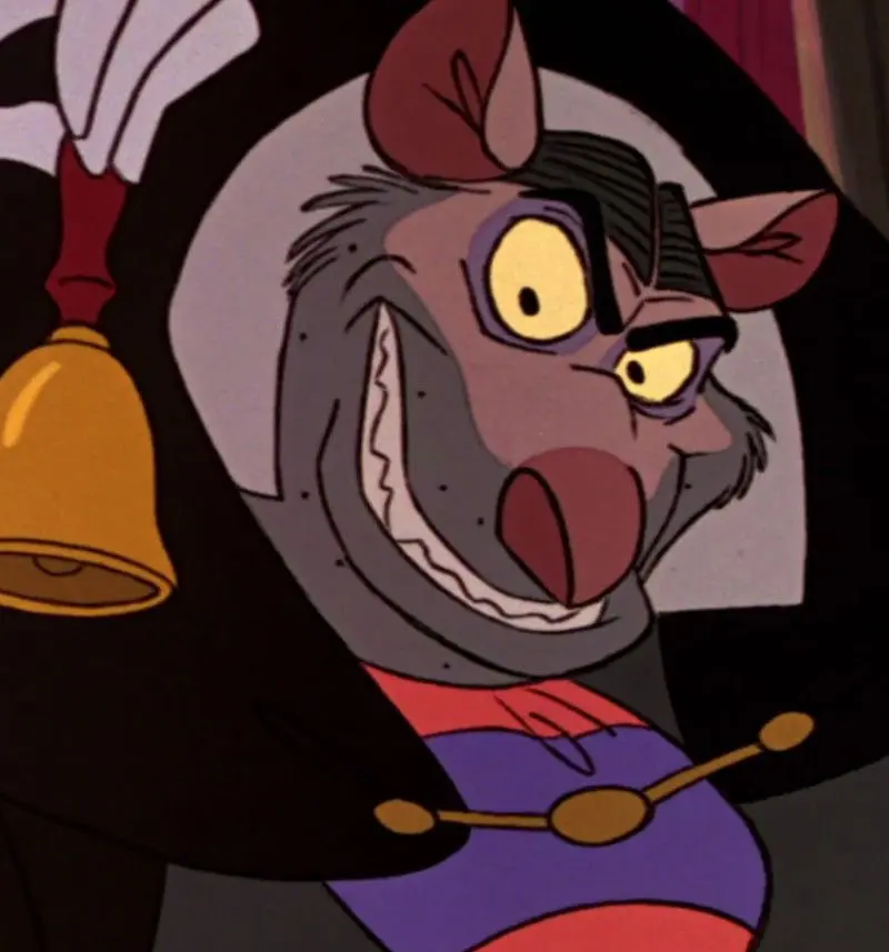 Professor ratigan ((gay)) 