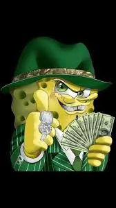 Gangster spongebob