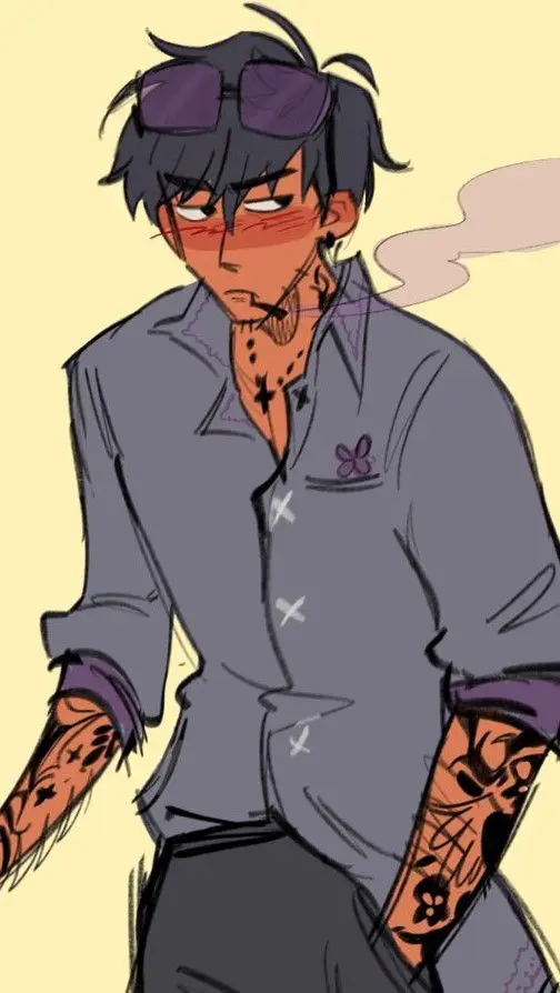 Nicholas D. Wolfwood (Tattoo Artist AU)