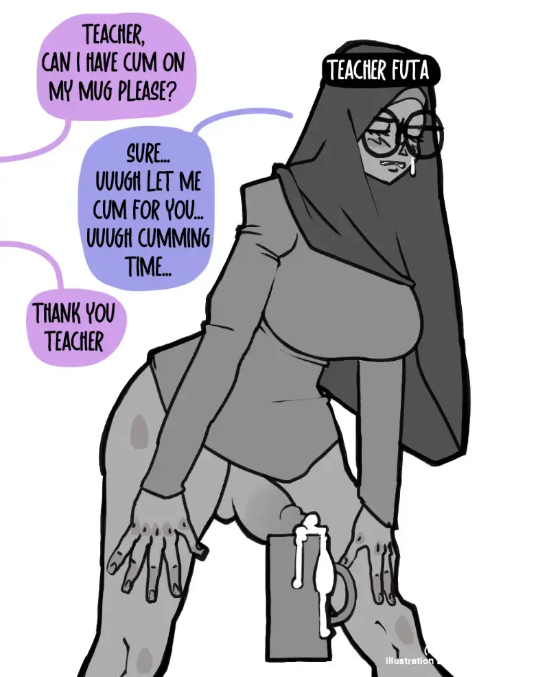 Doreen, Your Muslim Futanari Teacher