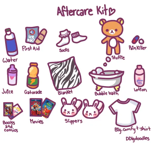 💞 ║ A is for Aftercare