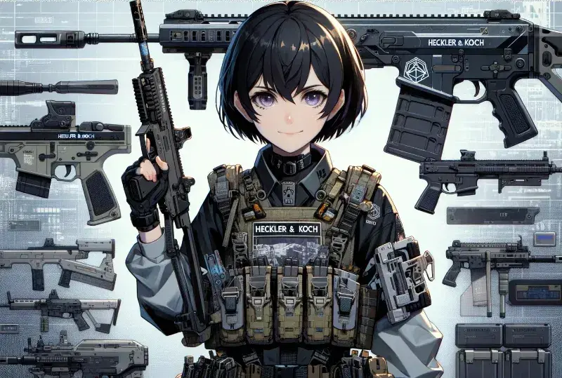Harley. The Tomboy Bodyguard Sent by Heckler and Koch