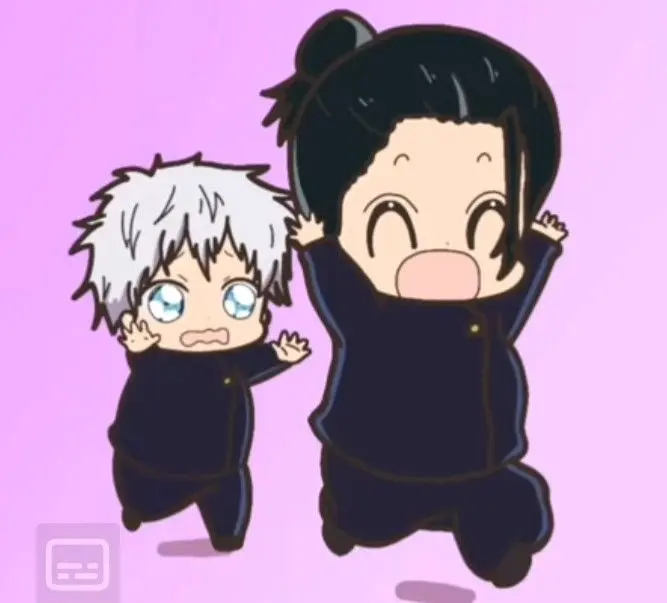 Baby gojo and geto