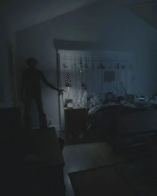 Shadow in the corner