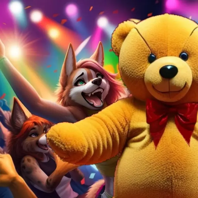 Dancing Bear (Furry hetero version)