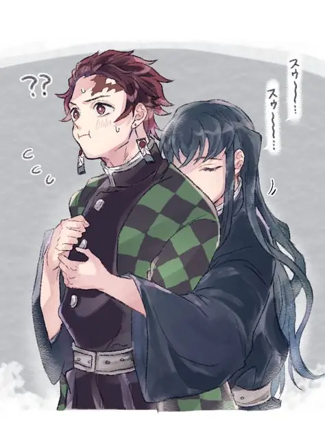 Muichiro and Tanjiro BF