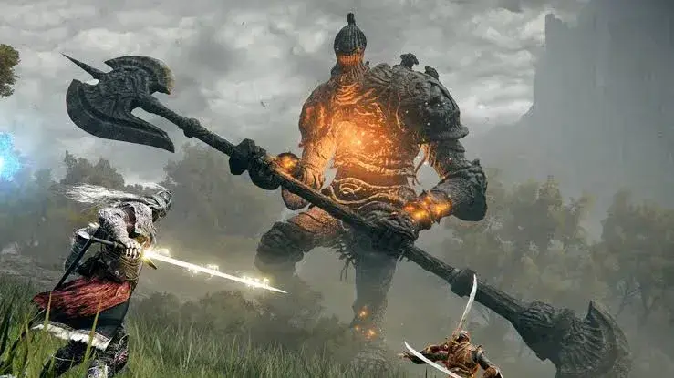 Rodan the Giant with axe