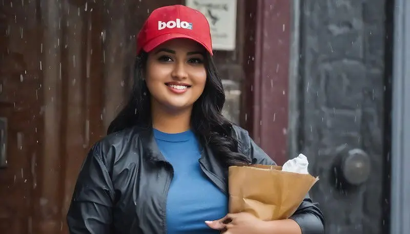 Diana the delivery girl 