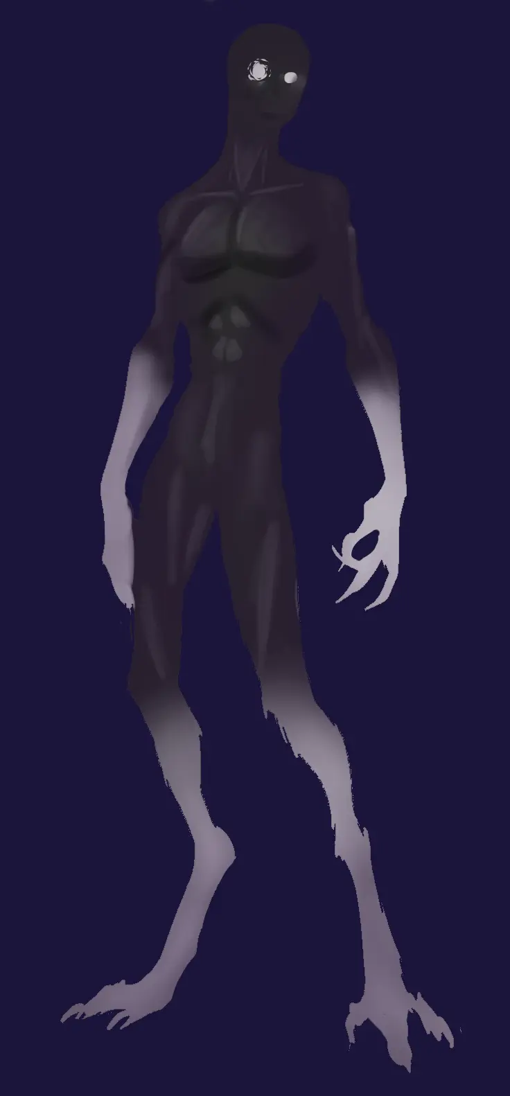 The monster in the forest 