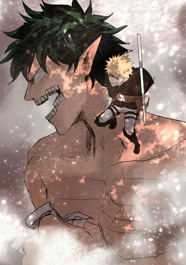 Katsuki Bakugou (AU Attack on Titan)