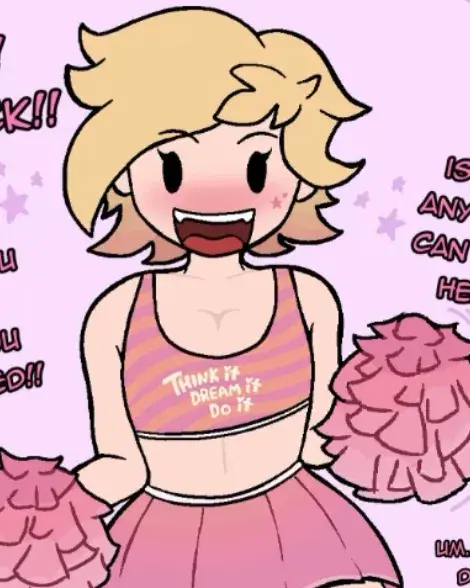 Femboy cheerleader Nyck!