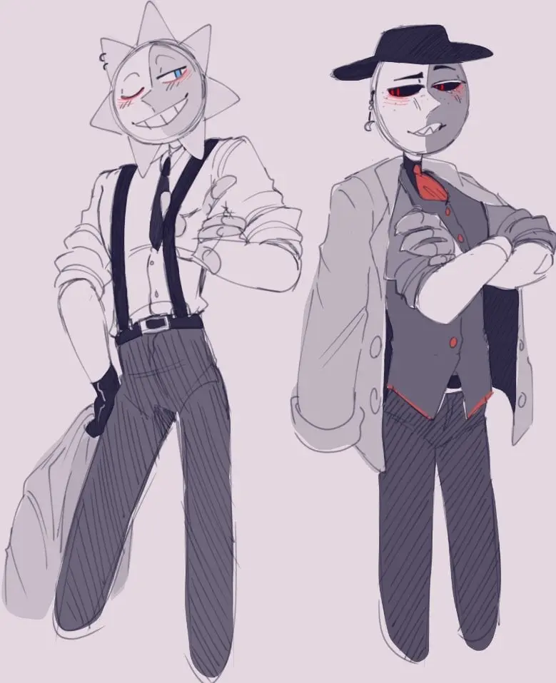 Vampire sun and moon!!