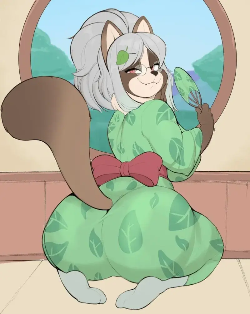 Nicole the Tanuki Priestess