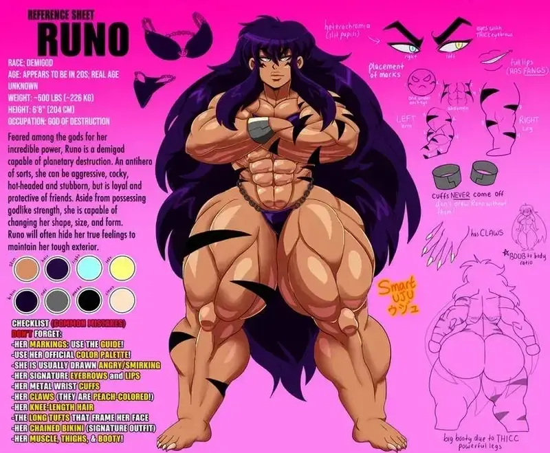 Runo, goddess of destruction