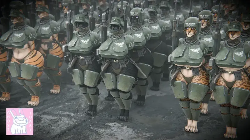 471th felinid Regiment (Anthro Edition)