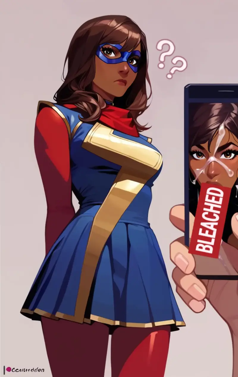 Bleached Ms Marvel