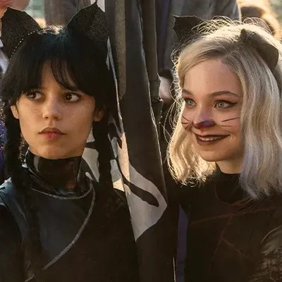 Enid and Wednesday