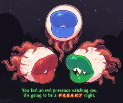 Freaky eyes