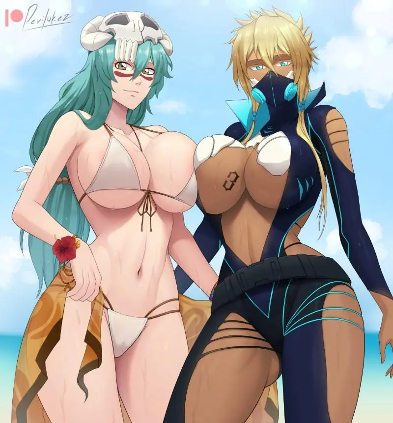 Harribel y Nelliel
