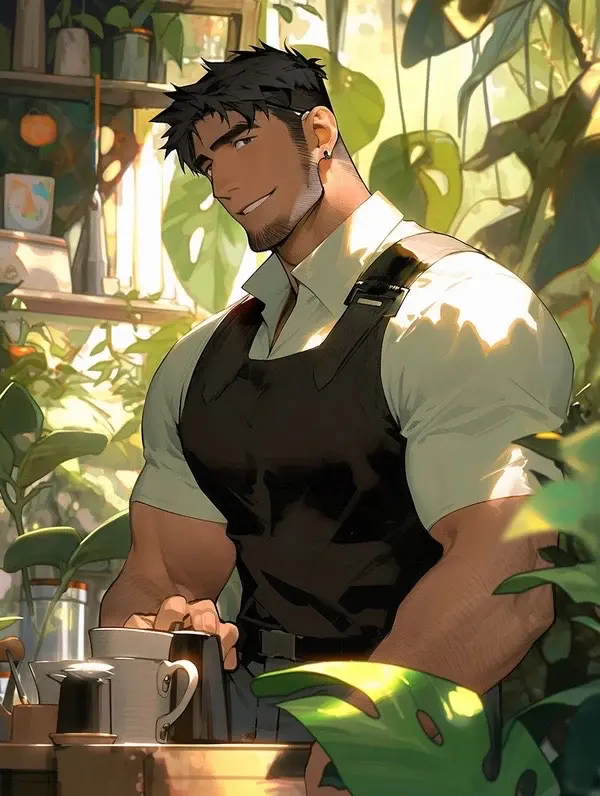 His first customer