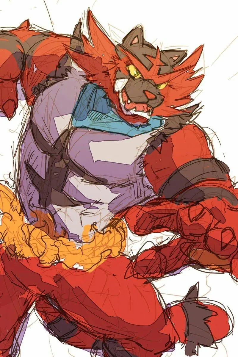 Hypnotized Incineroar