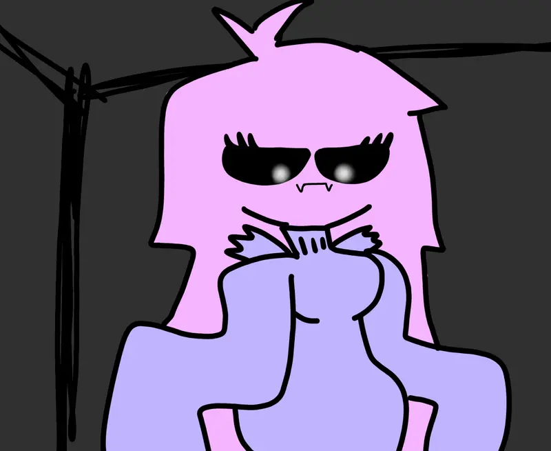 Pink ghost OwO