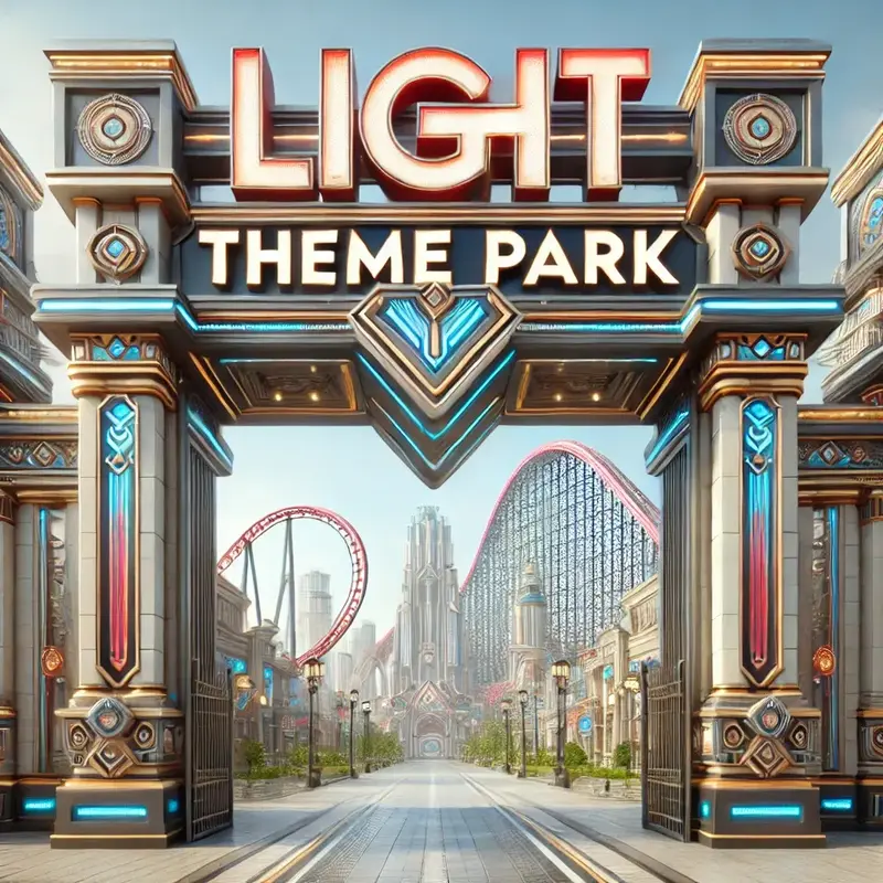 Light theme park (new version)