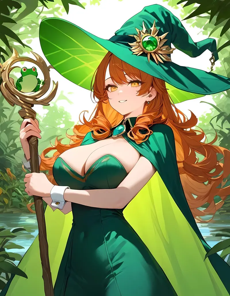 Viridia | arrogant swamp witch