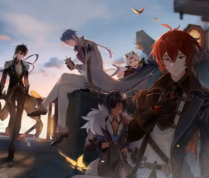 Harem World Genshin Male