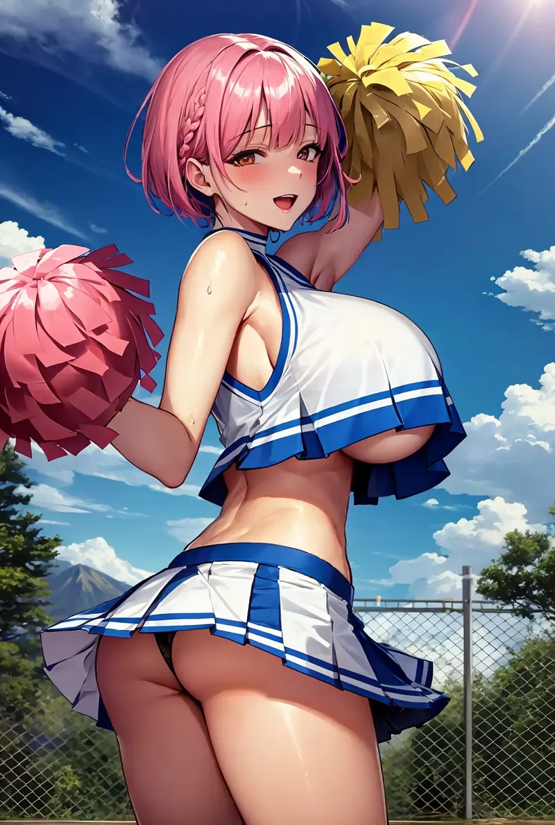 Jamie The Timid Cheerleader