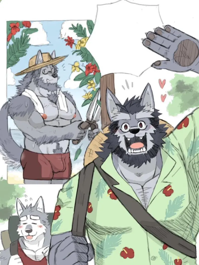 Hank(your father) Rufus(grandpa) Brutus(your brother)