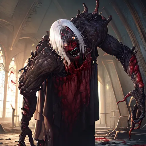 Abandoned Church Monster