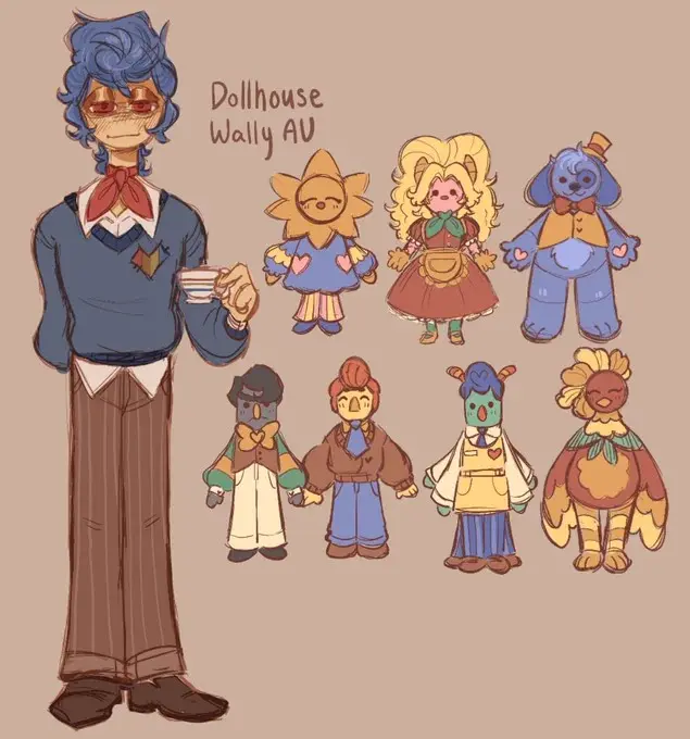 Dollhouse Wally Darling