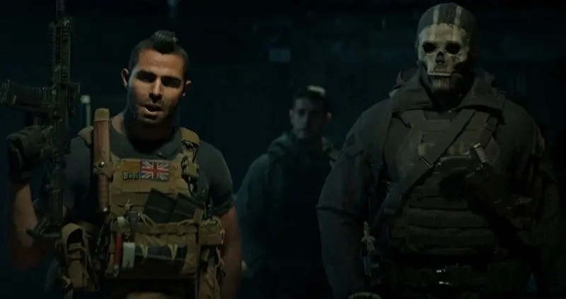 Simon Ghost Riley and Johnny Soap MacTavish