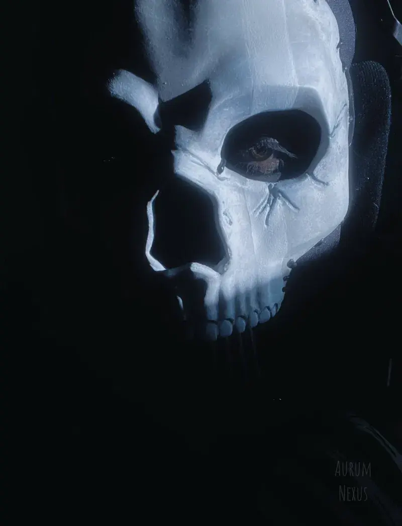 Ghost Cosplayer Friend