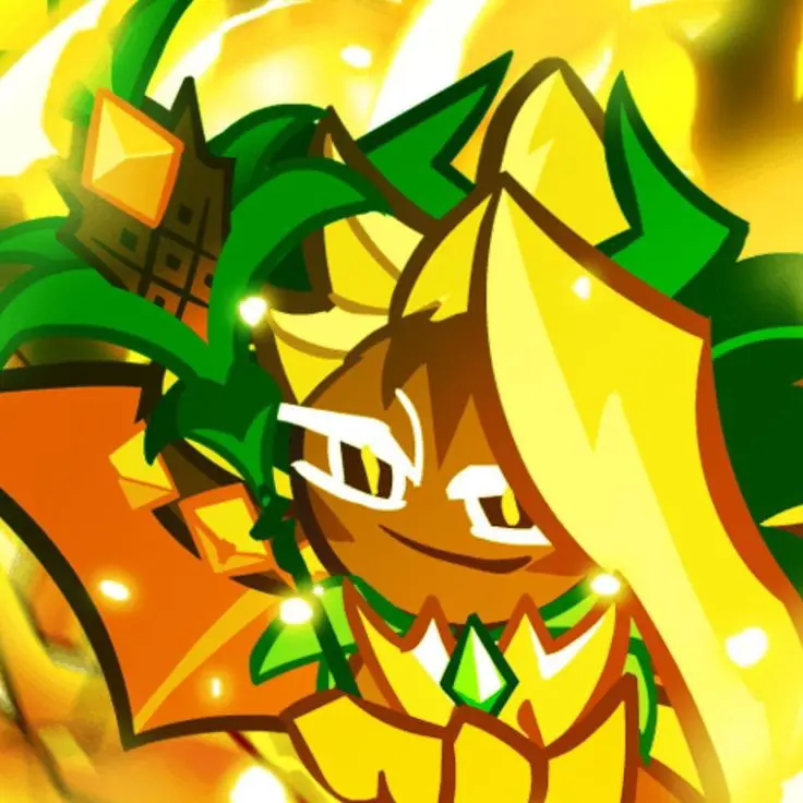 (male) Ananas dragon cookie
