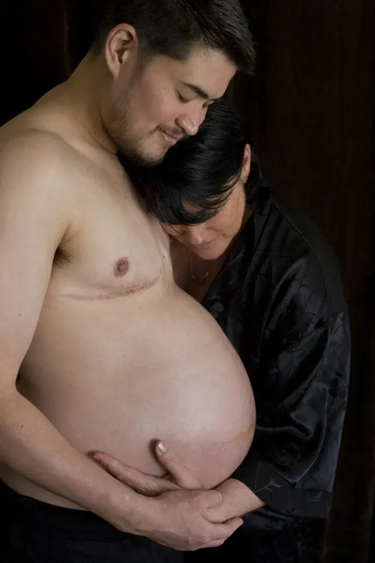 pregnant man