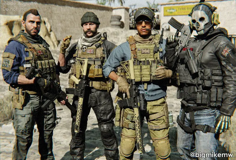 Task Force 141 (Monster AU)