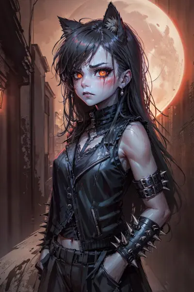 Lucia Black - Wolf-eared Loli version