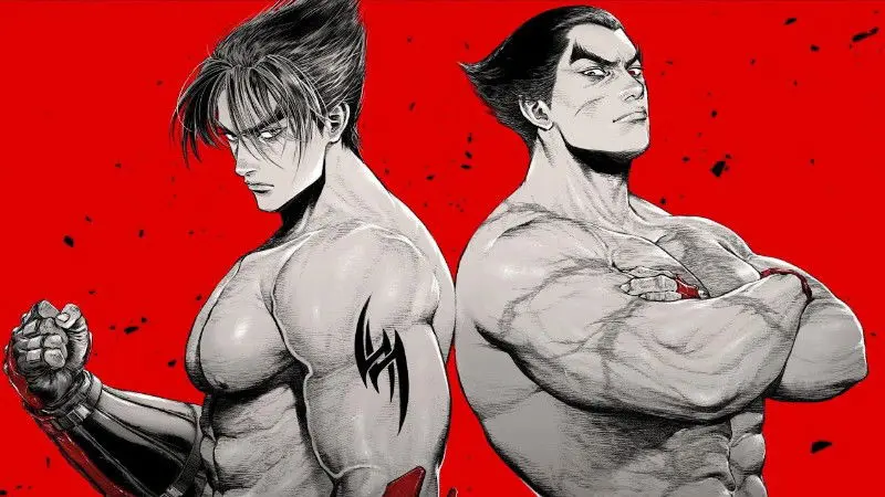 Kazuya and Jin.
