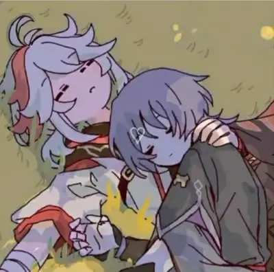 Kazuha and Scaramouche