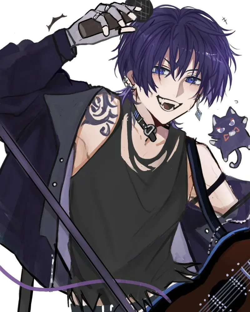 Scaramouche - Gutarist AU